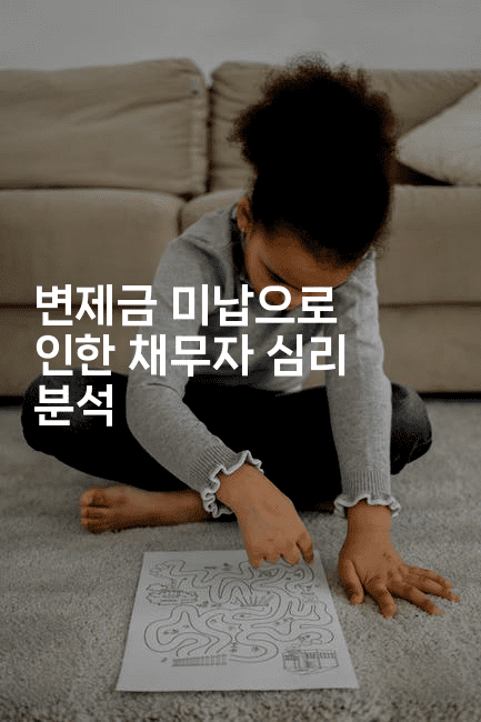 변제금 미납으로 인한 채무자 심리 분석